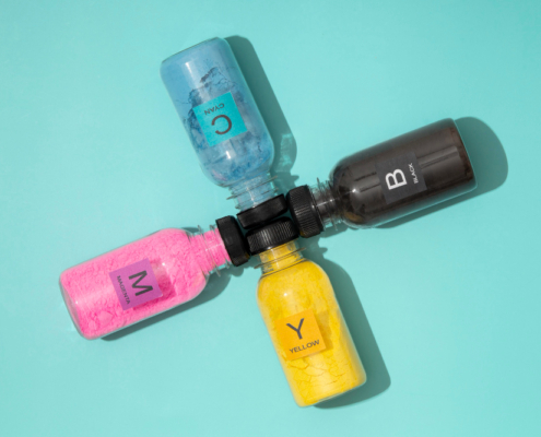 tinta híbrida qué significa